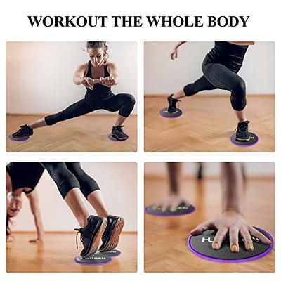 Exercise Sliders Discs, Sport Core Sliders Training On Carpet And Hardwood  Floors Full Body Workout Fitness Equipment For Fitness/stretch/yoga/pilates