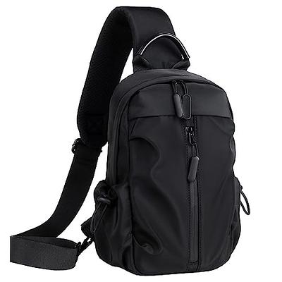 Crossbody Sling Bag Small Water Resistant Backpack Lightweight Shoulder  Chest Daypack For Men Women Hiking Travel Small Sling Backpack Crossbody  Sling
