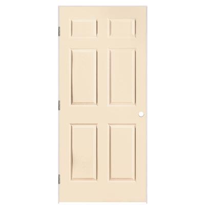 Masonite Traditional 36-in x 78-in 6-panel Hollow Core Molded