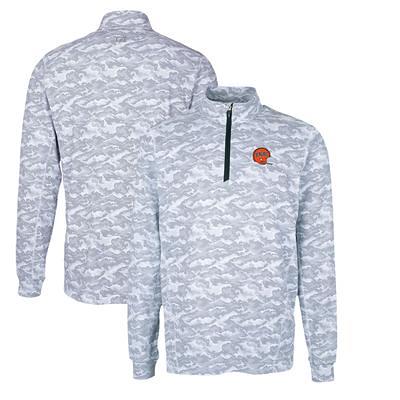 Cincinnati Bengals Sideline Men's Nike NFL 1/2-Zip Hooded Jacket.