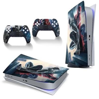 PS5 Console and DualSense Controller Skin Vinyl Sticker Decal Cover,  Suitable for Playstation 5 Digital Edition Console and Controller, Durable