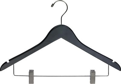 SONGMICS Kids Wooden Hangers 10 Pack, Solid Wood Baby Hangers, Children's  Coat Hangers with Pants Bar, Shoulder Notches, Swivel Hooks, 12.6 x 7.5