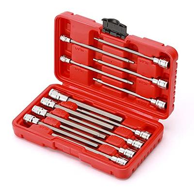 13 Piece 1/4 & 3/8 Drive Torx Bit Socket Set