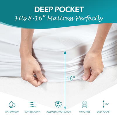 Jml Quilted Fitted Full Waterproof Mattress Protector