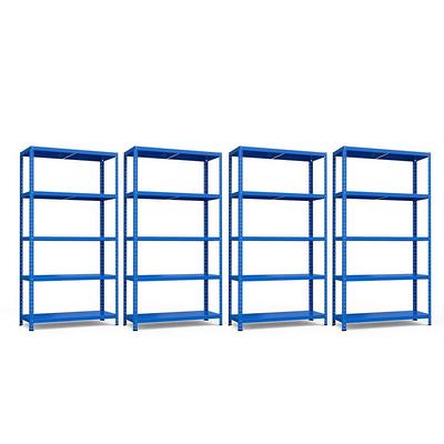  4-Tier Storage Shelves, Adjustable Freestanding Metal