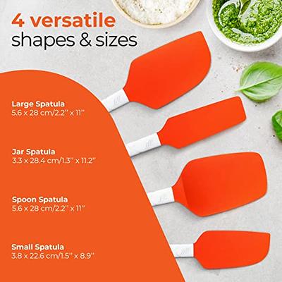 Silicone Kitchen Utensils Set, Umite Chef Large Heat Resistant Cooking  Utensil, 26Pcs Silicone Spatulas Set, Stainless Steel Handle, Black Kitchen