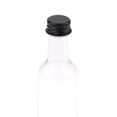 6 Pcs Milk Jug Small Plastic Bottles Lids Mini Fridge Containers Water  Juice Empty Portable Reusable Bulk - AliExpress