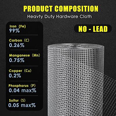 Plastic Chicken Wire Mesh, Cuttable Transparent HDPE Fencing, Wire Mesh  Roll for Garden/Poultry/Property Barrier/DIY Projects, White (Size 