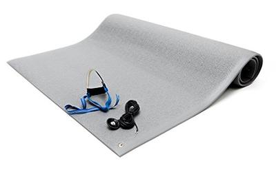 PROSOURCEFIT Thick Exercise Puzzle Mat Blue 24 in. x 24 in. x 0.75