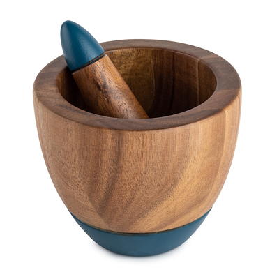 Acacia Wood Mortar and Pestle