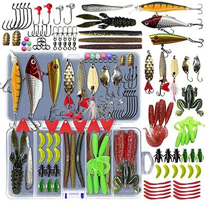 1 PC Tackle Box Bass Lure Fishing Accessories Bass Baits Lures for Bass  Fishing Lure Hook Storage