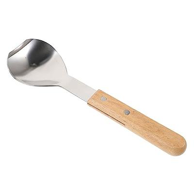 Small wood scoop, wood kitchen utensil, wooden scoop, ice cream scooper,  serving spoon, wood spatula, wooden spade wood spoon, spatula