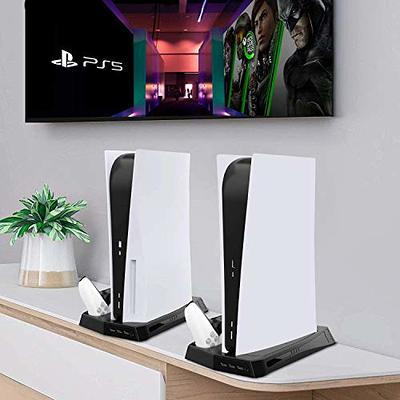 Vertical Stand with Cooling Fan for Playstation 5 and PS5 Digital
