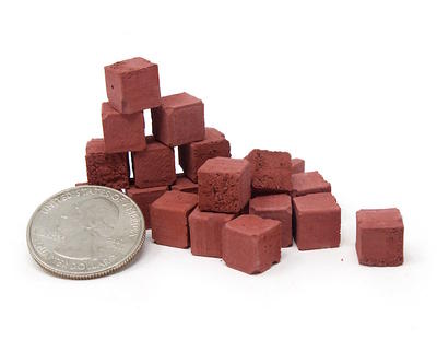 Mini Materials - 1:12 Scale Red Brick Mold - Arts & Crafts for Ages 8 to 12 - Fat Brain Toys