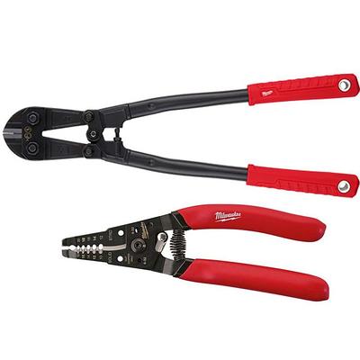 Milwaukee 14 in. Bolt Cutter with 5/16 in. Max Cut Capacity with 24 in. Bolt Cutter with 7/16 in. Max Cut Capacity