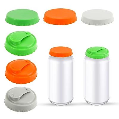 6pcs/set Silicone Food Cover, Minimalist Green Collapsible