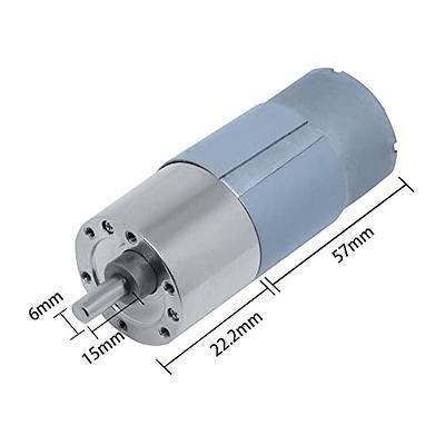 555 High Torque Micro Brush DC Motor Low Speed Gear Reduction