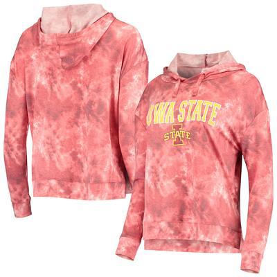 Women's White Louisville Cardinals No Time to Tie Dye Long Sleeve