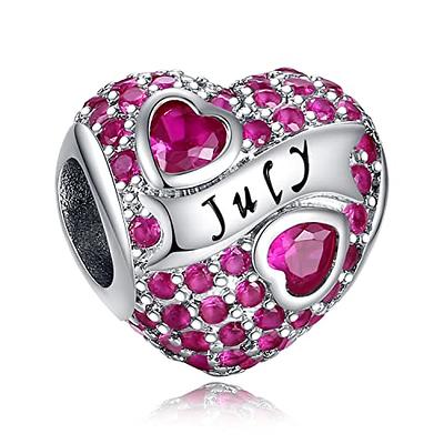 SBI Jewelry Daddys Little Girl Charm for Bracelet Daughter Pink Candy Women  Girls Birthday Anniversary Compatible with Pandora Bracelet