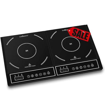 Karinear 1800W Portable Electric Cooktop