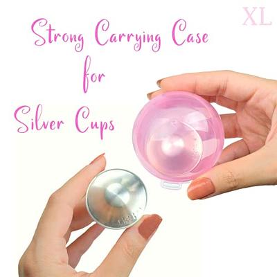 The Original Silver Nursing Cups - Nipple Shields for Nursing Newborn -  Newborn Breastfeeding Essentials Must Haves - Nipple Covers Breastfeeding 