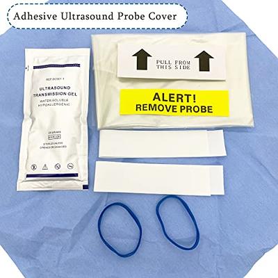 Ultrasound Probe Cover with Adhesive, Transducer Disposable Clear  Latex-Free Sterile Protector, Packaging Individual, 50 Pcs (6 x 48) -  Yahoo Shopping