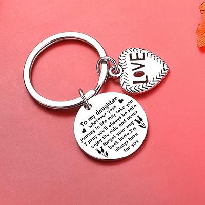 To My Granddaughter - Just Do Your Best - Inspirational Keychain – WAVAO