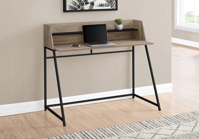 Prepac 48-in Black Modern/Contemporary Computer Desk