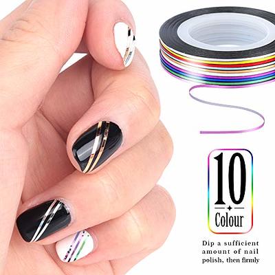  5 Pcs Dual Tipped Silicone Nail Tools Nail Art