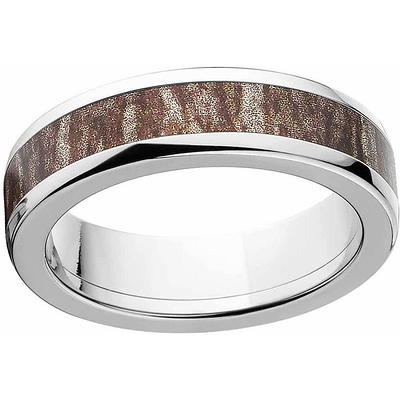 Triton Men's Stainless Steel Ring, Smooth Comfort Fit Wedding Band