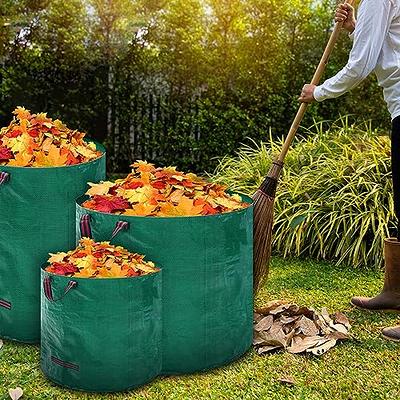 Zhehao 3 Pack Reusable Yard Waste Bags 16 Gallons 63 Gallons 80