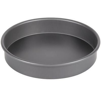 Choice 9 x 3 Round Straight Sided Aluminum Cake Pan