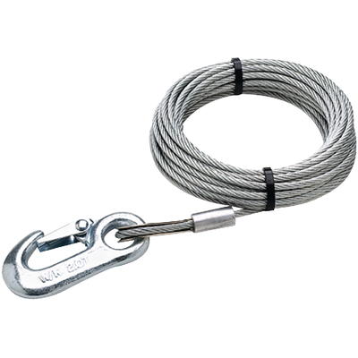  TiCoast Steel Winch Cable, 3/8 x 13ft, Wire Rope with