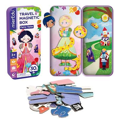 Melissa and Doug Princess and Mermaid Magnetic Dress-Up Wooden Doll Sets