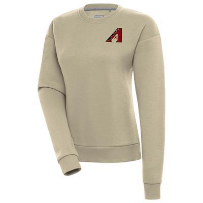 Antigua MLB Chenille Patch Victory Sweatshirt, Mens, S, Houston Astros Grey Heather