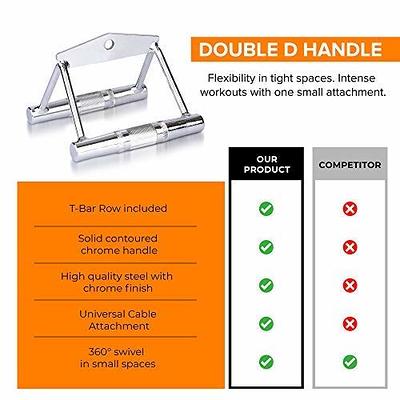 EVERSTRONG T Bar Row Attachment 360 Degree Swivel Landmine