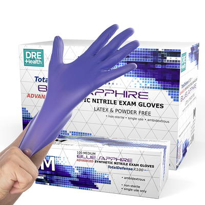 Grease Monkey Gorilla Grip Nitrile Disposable Gloves, Men's L, 50