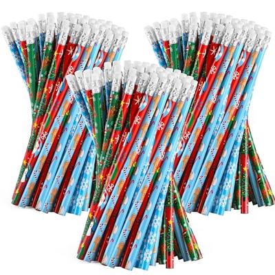 MAGICLULU 60 Pcs Stackable Pencils Fun Pencils for Kids Cartoon Kids  Pencils 90s Toys Classroom Prizes Students Writting Valentines Day Smencils