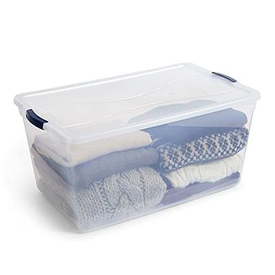 Rubbermaid Clever Store Container, 71 Qt