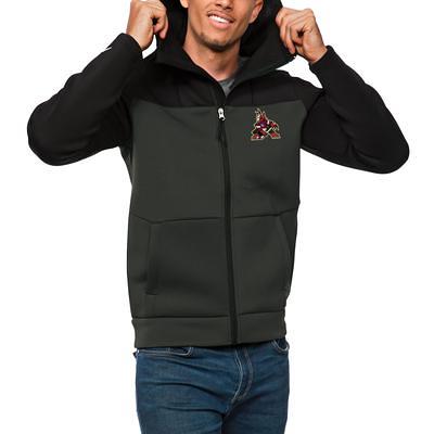 Men's Antigua Black San Diego Padres Victory Full-Zip Jacket