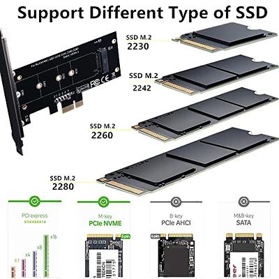 StarTech.com PEXM2SAT32N1  StarTech.com Adaptateur SSD M.2 NGFF à 3 ports  - 1x M.2 PCIe (NVMe), 2x M.2 SATA III - PCIe 3.0