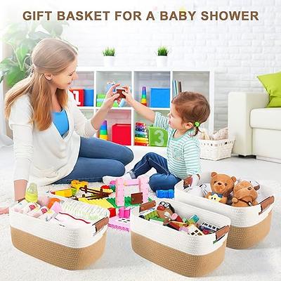 Storage Basket for Shelves, Rectangle Storage Basket for Toys, Storage