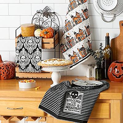 Welcome Fall Embellished Dish Towels, Set of 3