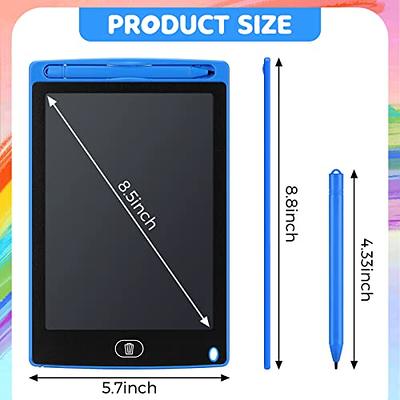 8.5 Inch LCD Writing Tablet Toys for 3 4 5 6 7 8 Year Old Boys Girls Gifts,  Colorful Drawing Board Writing Doodle Pad, Portable Scribbler Boards