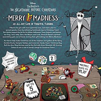 Hasbro Gaming Monopoly: Disney Tim Burton's The Nightmare Before Christmas  Edition Board Game, Fun Family Game for Kids Ages 8 and Up (