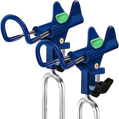  2 Pack Vertical Fishing Rod Rack, Wall Mounted