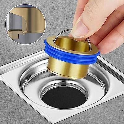 Tub Stopper With Hair Catcher, Pop Up Bathtub Stopper 2-in-1, Brass Tub  Drain Stopper With Anti-clogging Strainer, Tub Drain Plug With Metal Hair  Trap, Bathroom Accessories - Temu