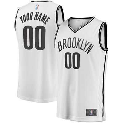 Youth Fanatics Branded White Brooklyn Nets Fast Break Replica Custom Jersey  - Association Edition - Yahoo Shopping