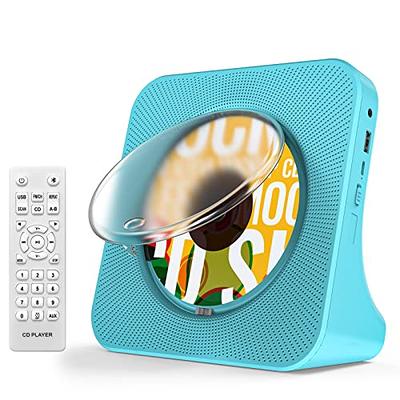 Weeuus CD Player Portable with Bluetooth,Desktop CD Player with