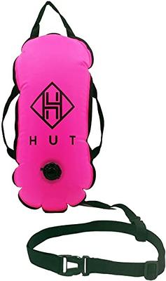 HUT Pink Swim Buoy Tow Float - UK's Favorite Swim Buoy for Open Water  Swimmers, Wild Swimming, Triathletes. Suitable for Adults and Children. Be  seen be Safe (Pink) - Yahoo Shopping